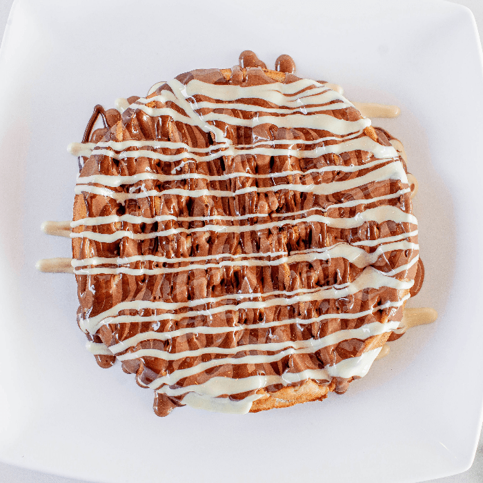 Triple Chocolate Waffle.