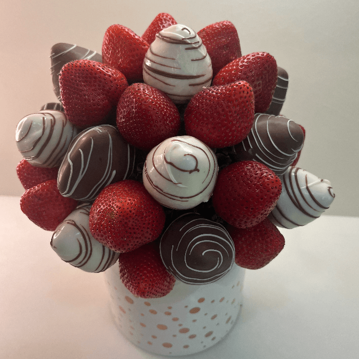 Swizzled Chocolate Berries Bouquet