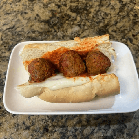 Meatball Parmesan Sub