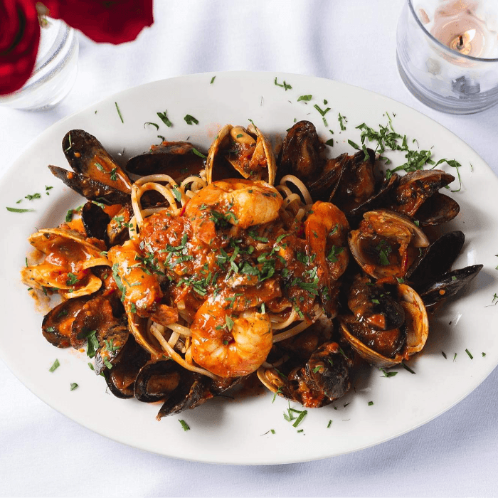 Linguine Pescatore.