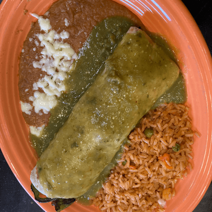 L Chile Verde Burrito