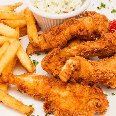 Chicken Fingers (4pcs.) with Fries