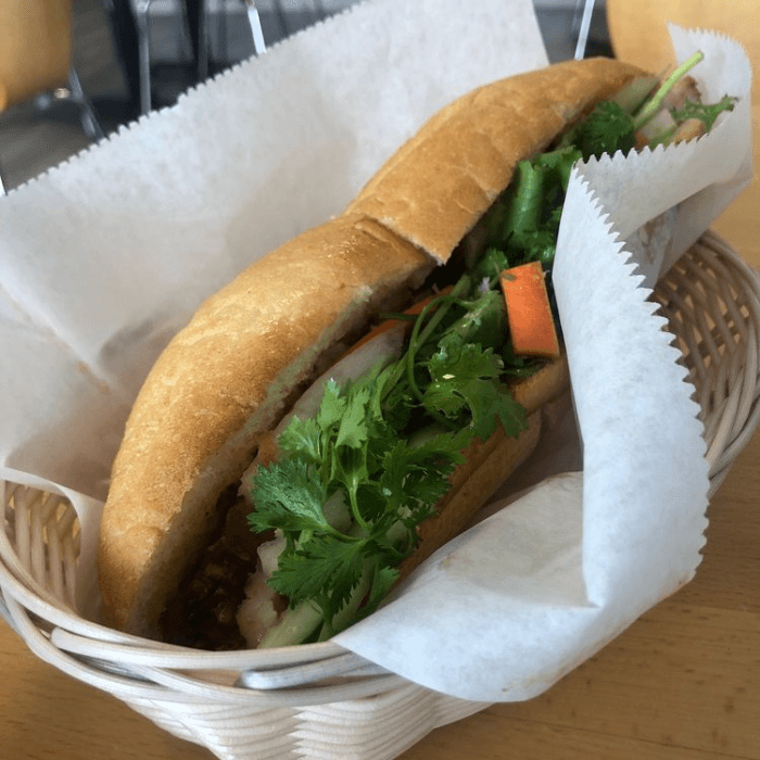 55. Tofu Vietnamese Sandwich - Bánh Mì Tofu