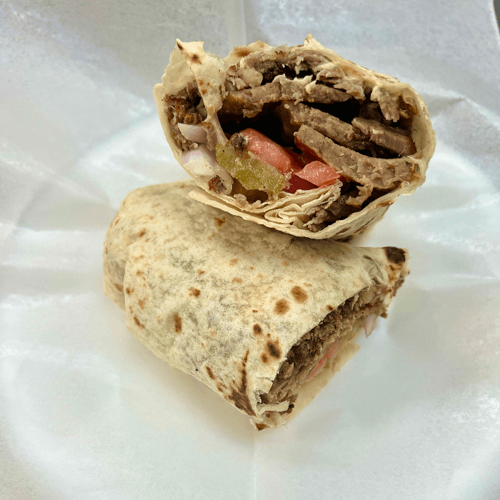 Tornado Laffa ( Steak Shawarma - Gyro Meat - Falafel )