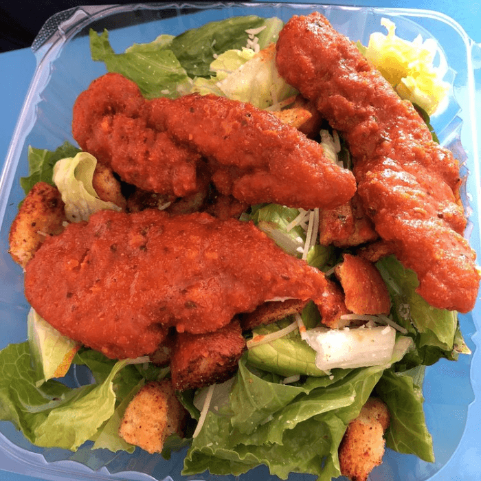Buffalo Tender Salad.