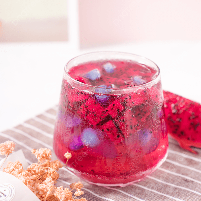 Dragon Fruit Iced Tea