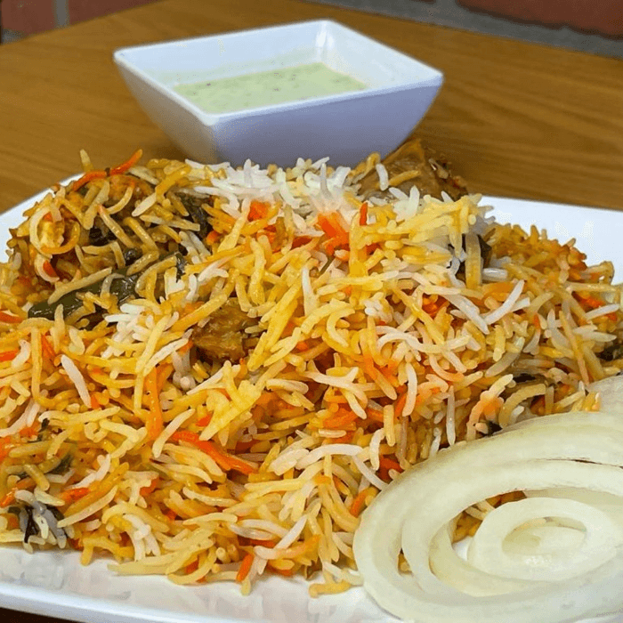 Goat Briyani.