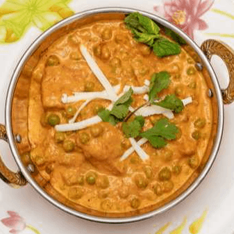 41. Matar Paneer.