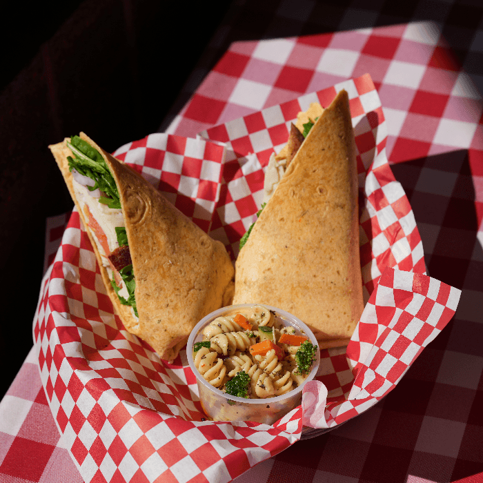 Sliced Turkey Sandwich.