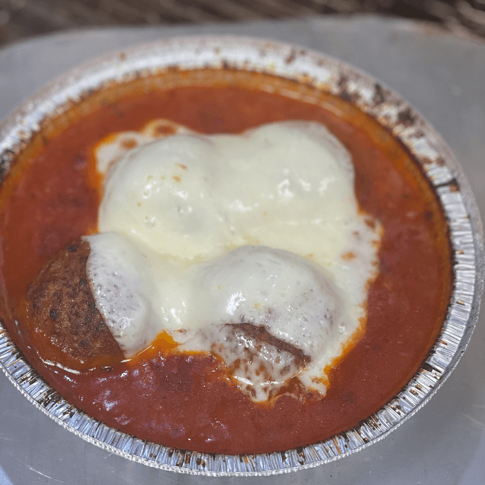 Meatball Side with Marinara and Mozzarella