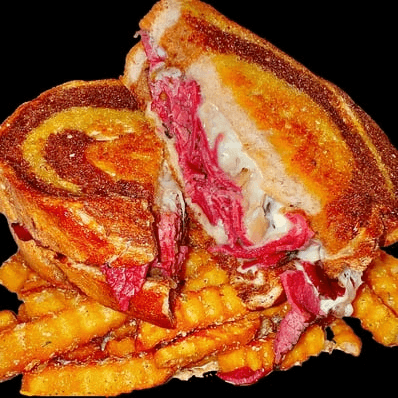 Reuben Grilled Cheese Sandwich