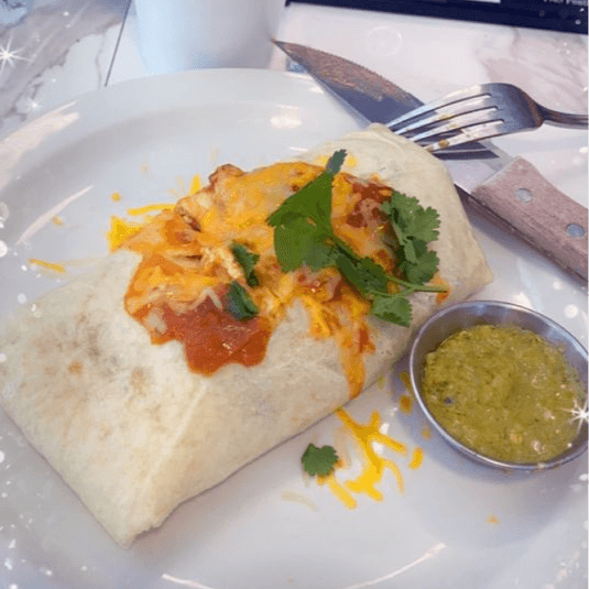 Breakfast Steak Burrito