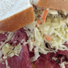 Corned Beef Special, Russian Dressing, Cole Slaw