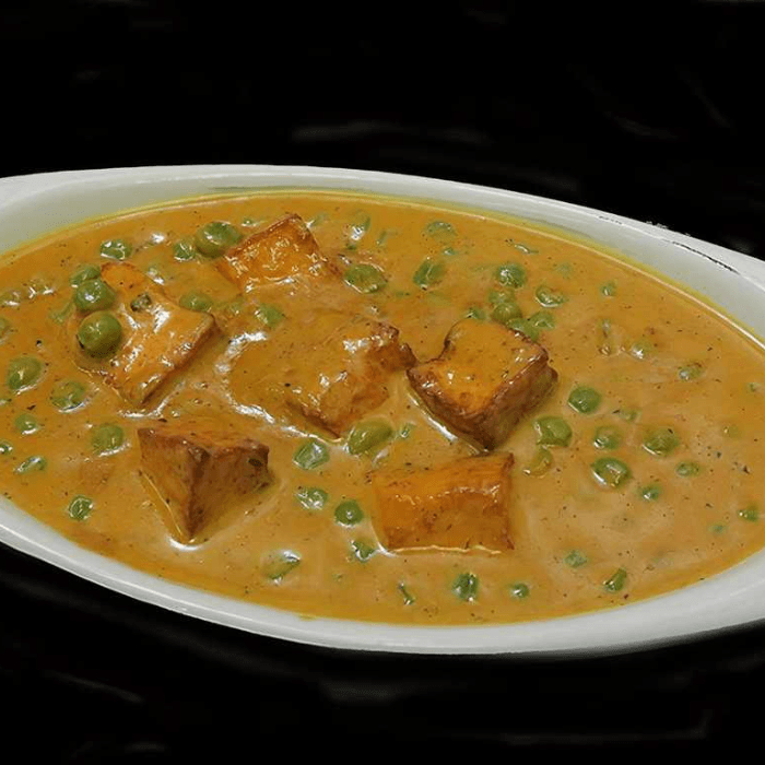Matar Paneer Curry.