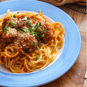 Meatballs Parm Pasta