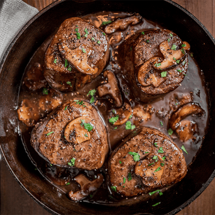 Steak Marsala