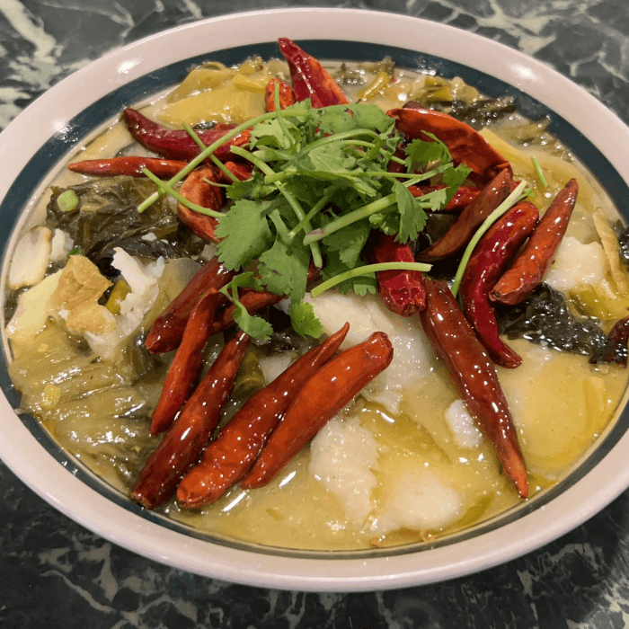Pickled Mustard-Green Fish Stew 酸菜鱼