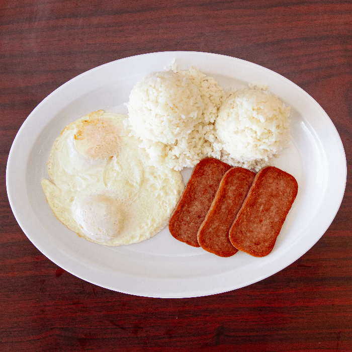 Spam & Eggs Breakfast