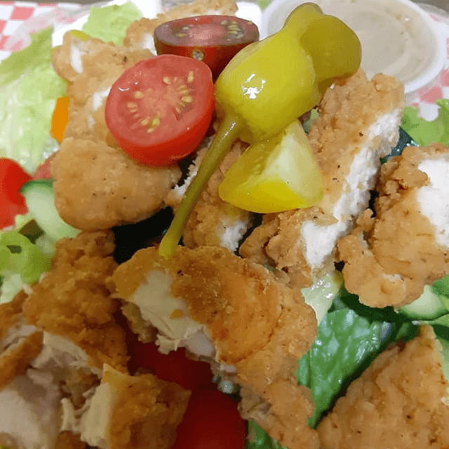Fried Chicken Salad