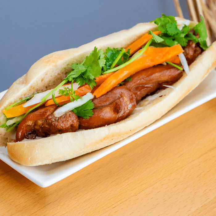 2. Vietnamese Chicken Sandwiches - Bánh Mì Gà