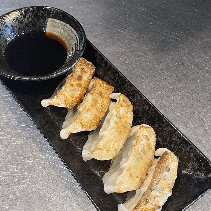 Pan Fried Gyoza.