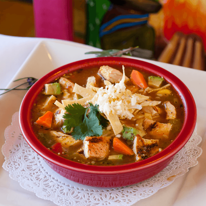 El Coronel's Tortilla Soup