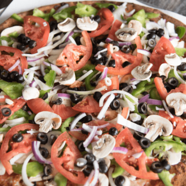Veggie pizza.