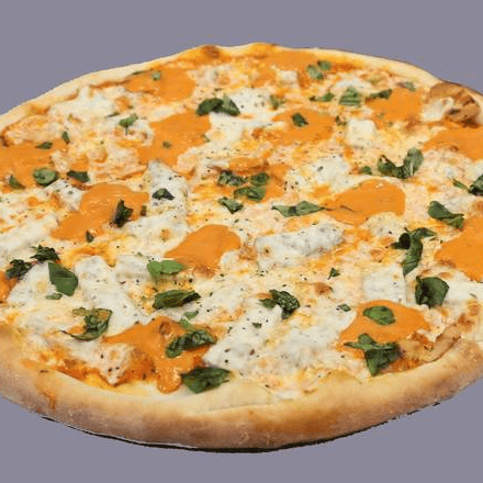 Chicken Vodka Sauce Pizza.