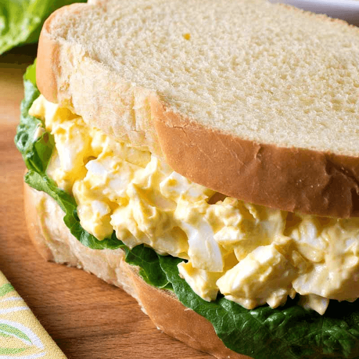 Egg Salad Deli Sandwich