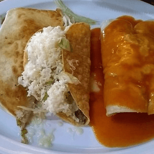 Quesadilla - Crispy Taco - Enchilada, Rice & Beans, Etc, See Bellow.