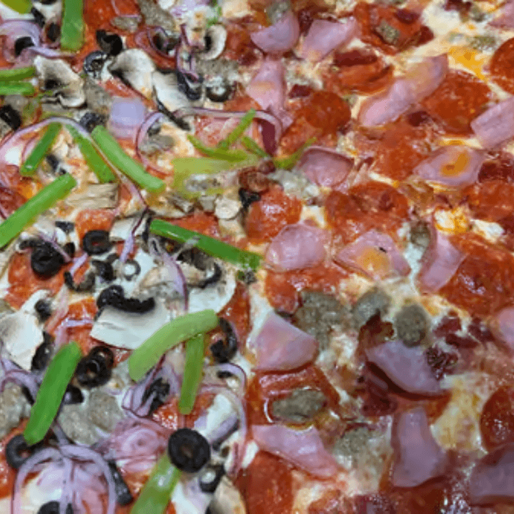 Specialty Half & Half Pizza