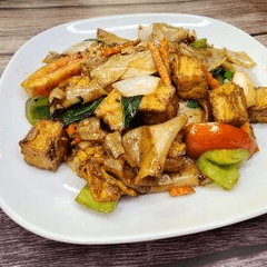 Pad Kee Mow Noodles.