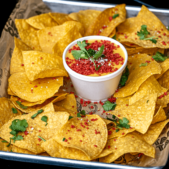 Jalapeno Taki Queso with Chips