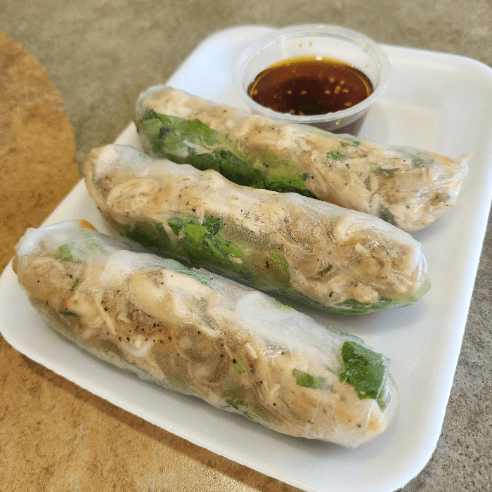 Shredded Rotisserie Chicken Bánh Mì Rolls (Gluten Free).