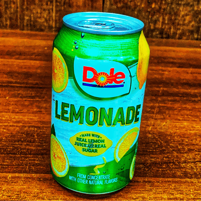 Dole Lemonade can