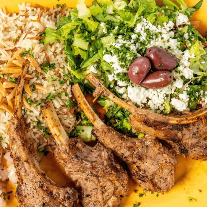Lamb Chop Platter
