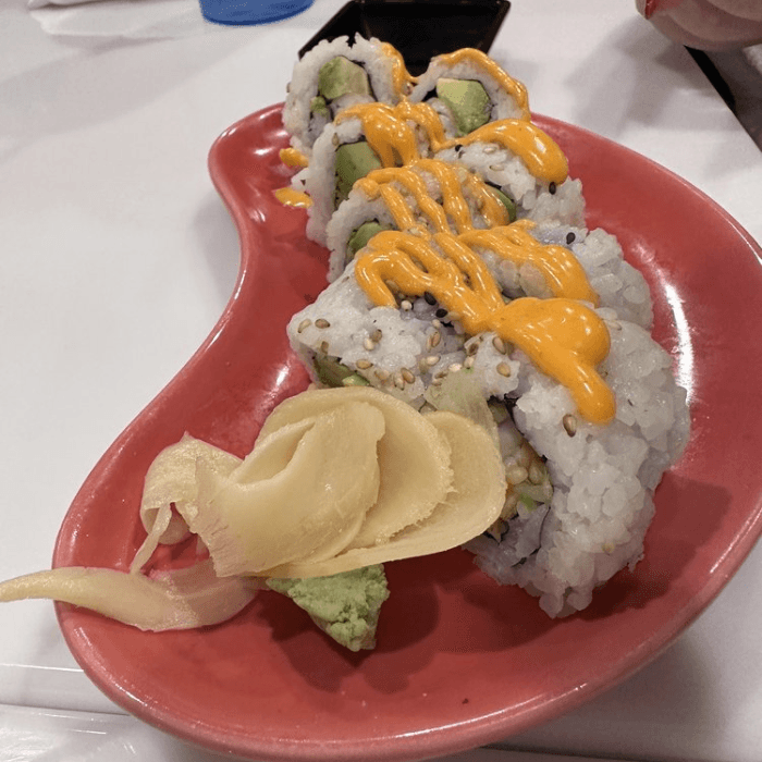Crunchy Shrimp Roll.