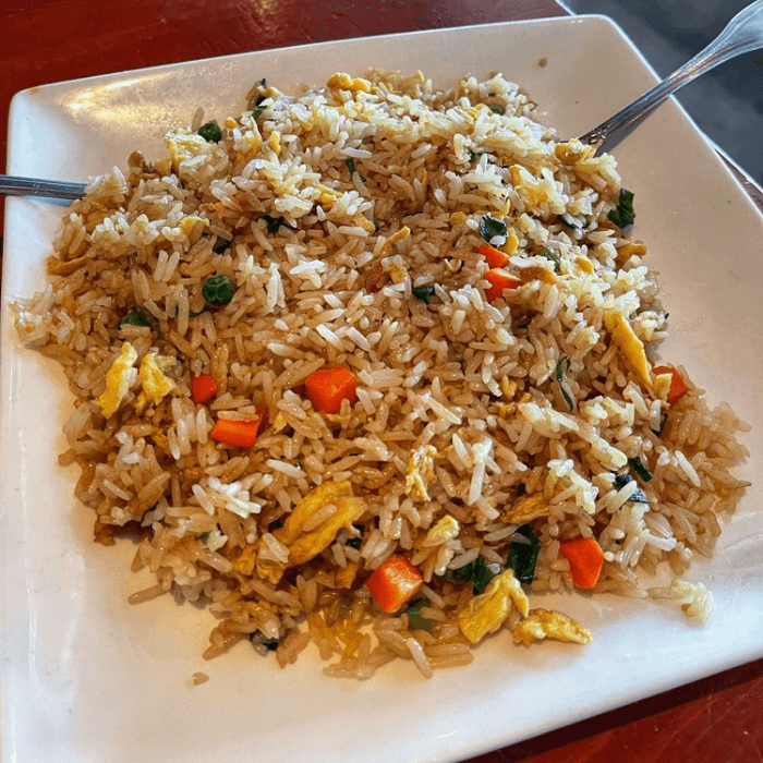 Fried Rice - Egg Fried Rice.