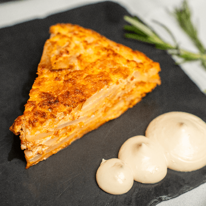 Tortilla Española Con Chorizo