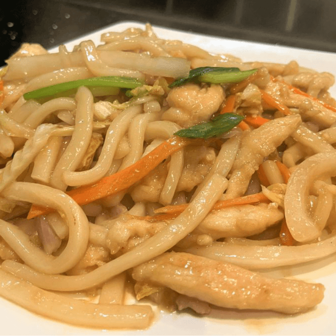 Chicken Yaki Udon.