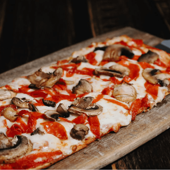 Pepperoni & Mushroom Flatbread
