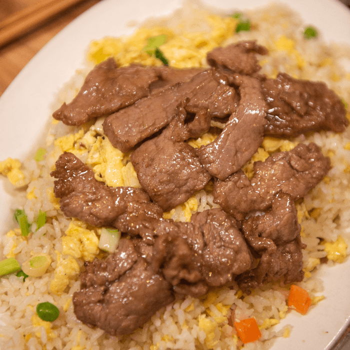 7. Beef Fried Rice 牛肉炒飯