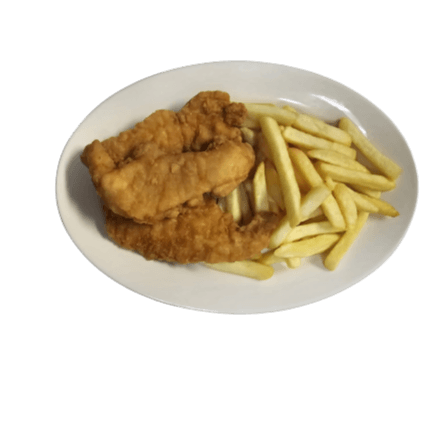 Kids Chicken Fingers.