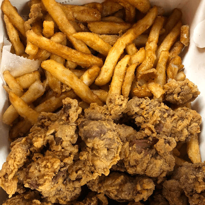 Gizzards Dinner (Large).