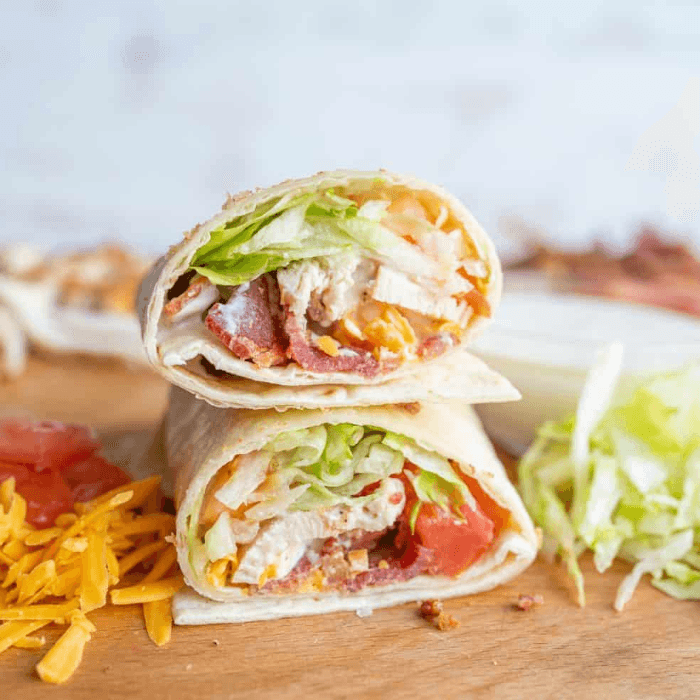 Chicken Ranch Wrap