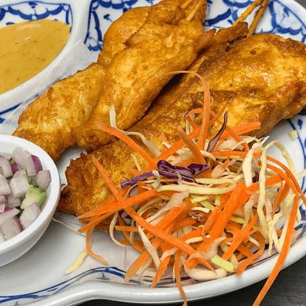 A1. Chicken Satay.