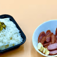 B05. Taiwanese Sausage Bento 臺灣香腸便當