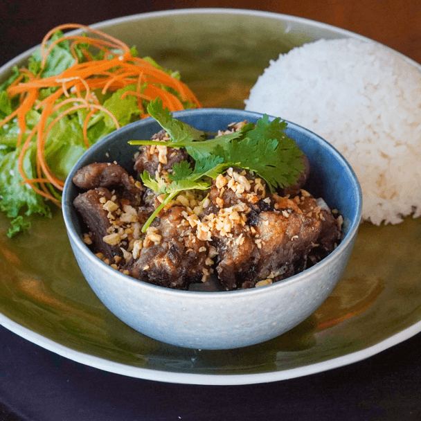 L- 5. Garlic Short Ribs.