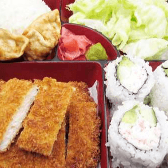 Chicken Katsu Bento.