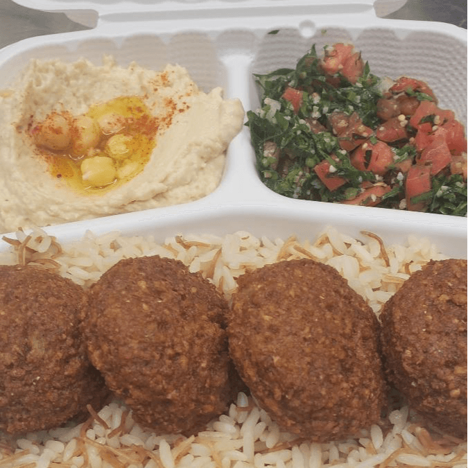 *FALAFEL COMBO LUNCH TAKE OUT